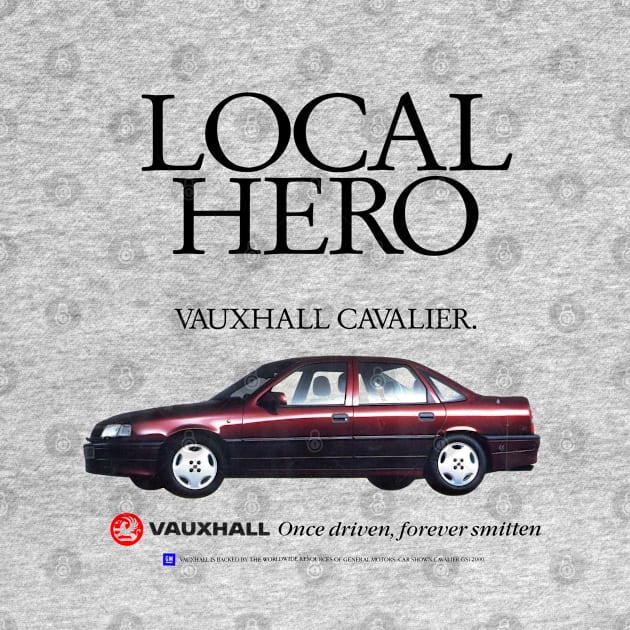 VAUXHALL CAVALIER - advert by Throwback Motors